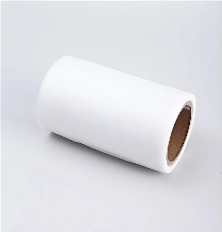 Premium PET Mesh Filter Roll for Pyramid Tea Bags Top-Tier Pyramid Tea Bag Roll for Perfect Tea Packaging